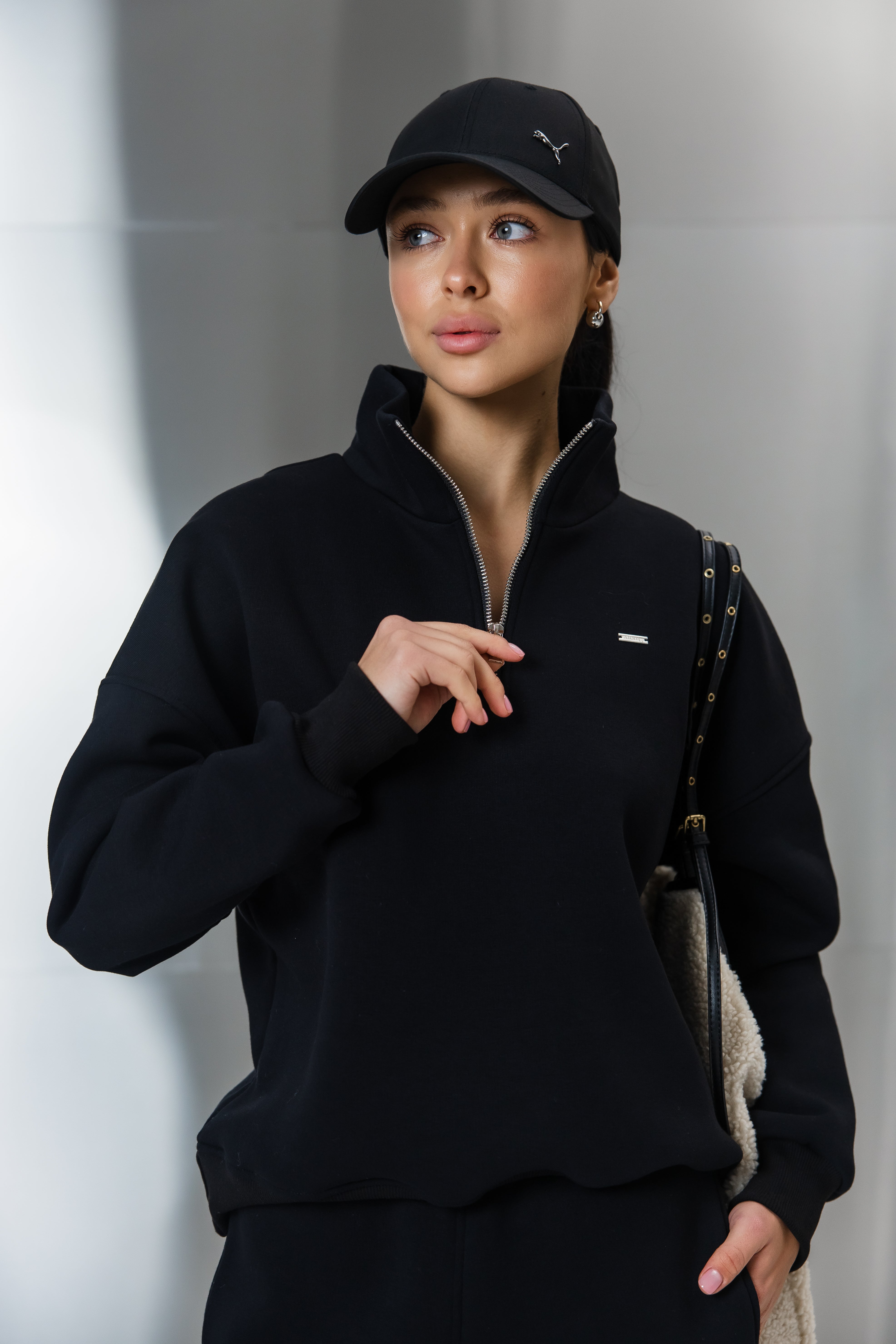 Теплий Zip-костюм 2025/26ʼ чорний