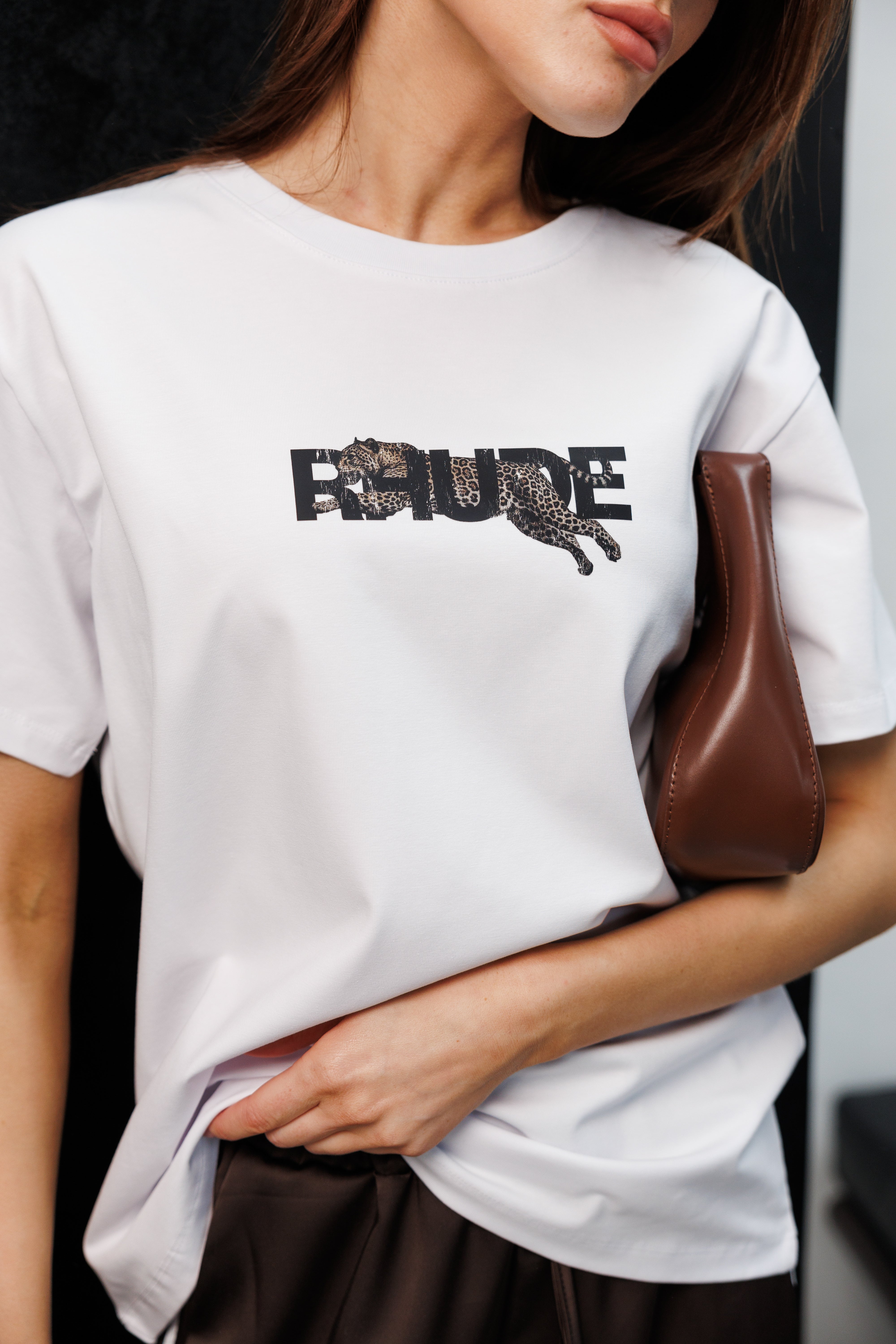 Футболка з принтом RHUDE