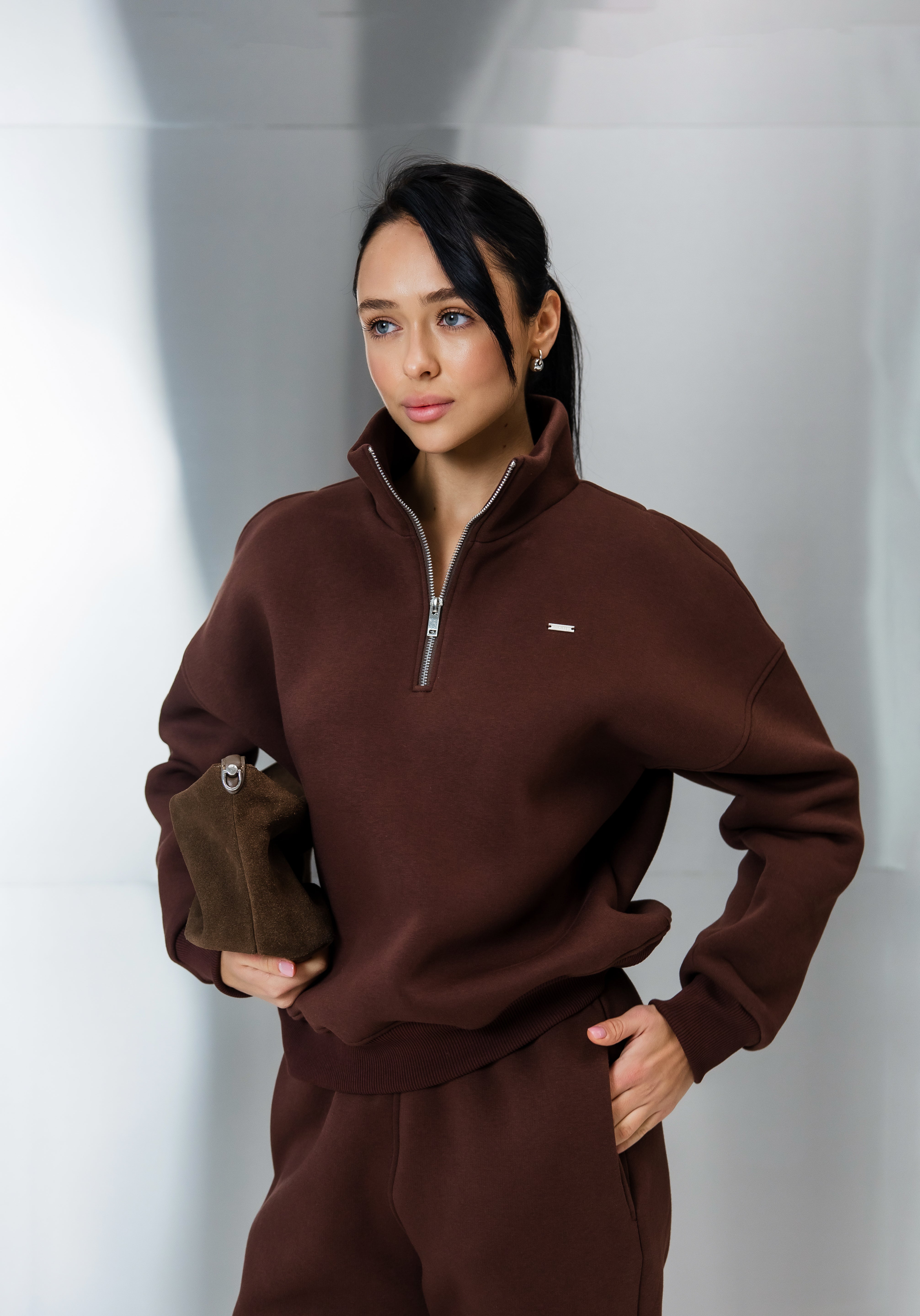 Теплий Zip-костюм 2025/26ʼ шоколад