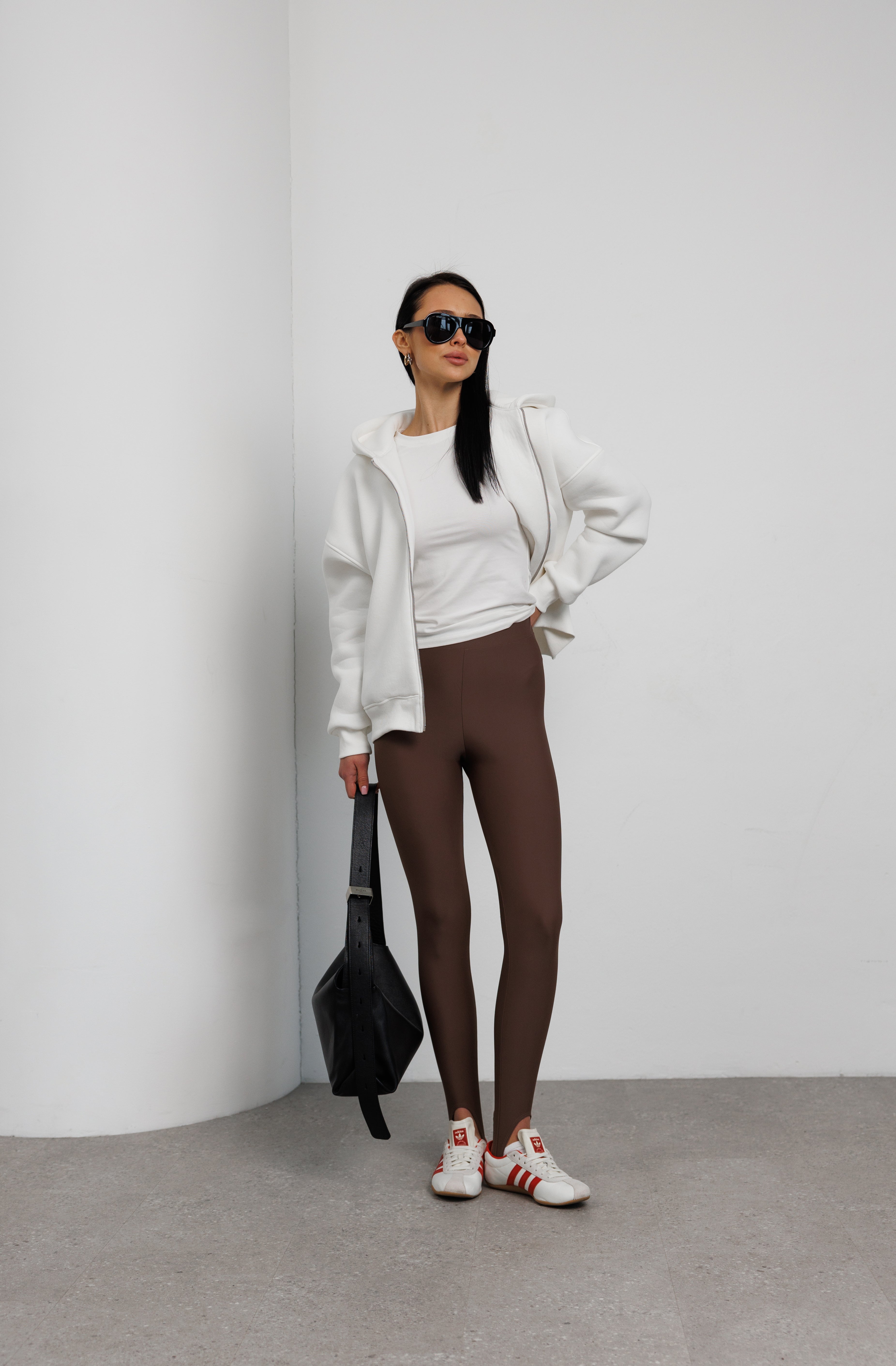 Лосини зі штрипками мокко