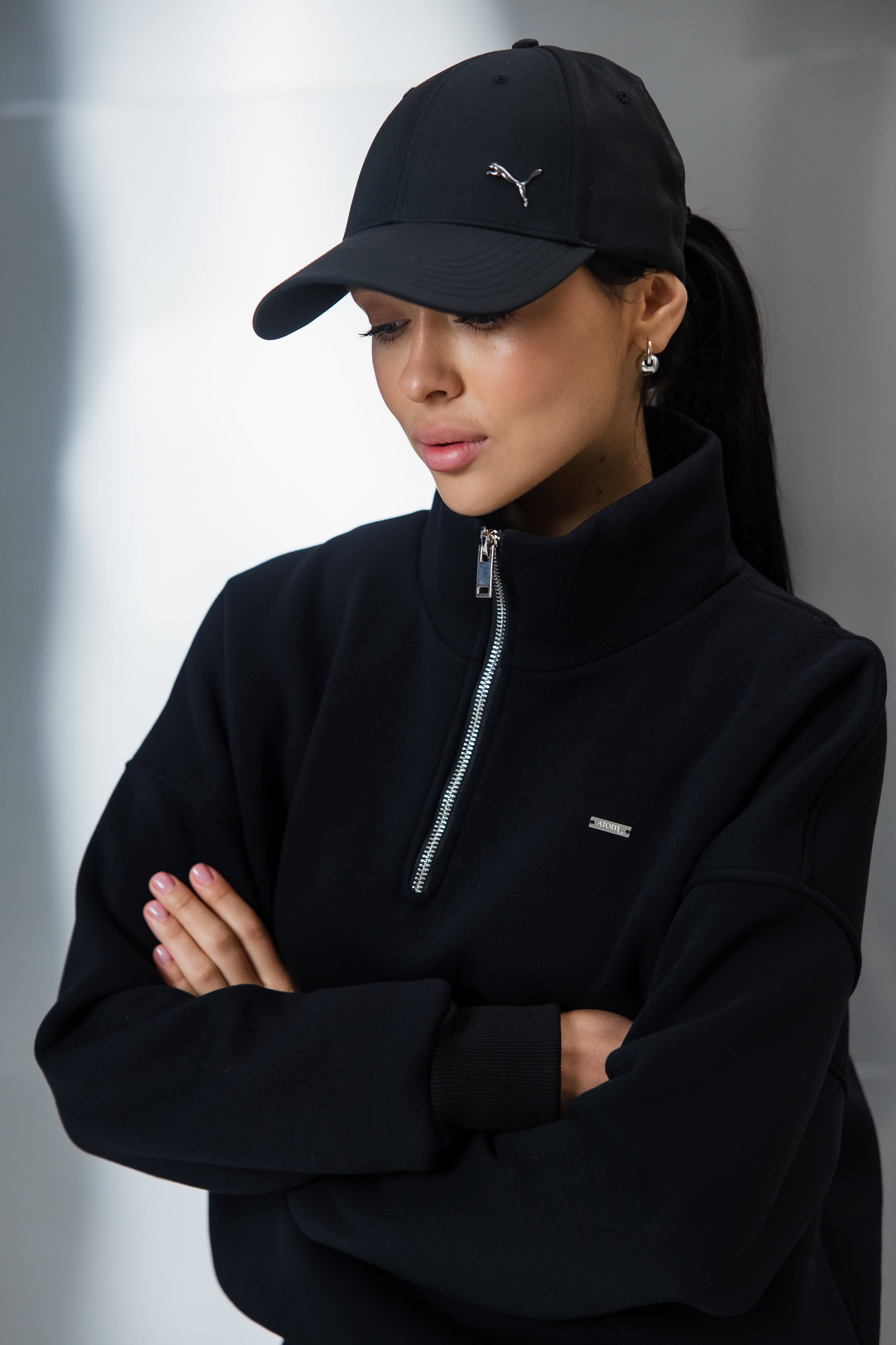 Теплий Zip-костюм 2025/26ʼ чорний