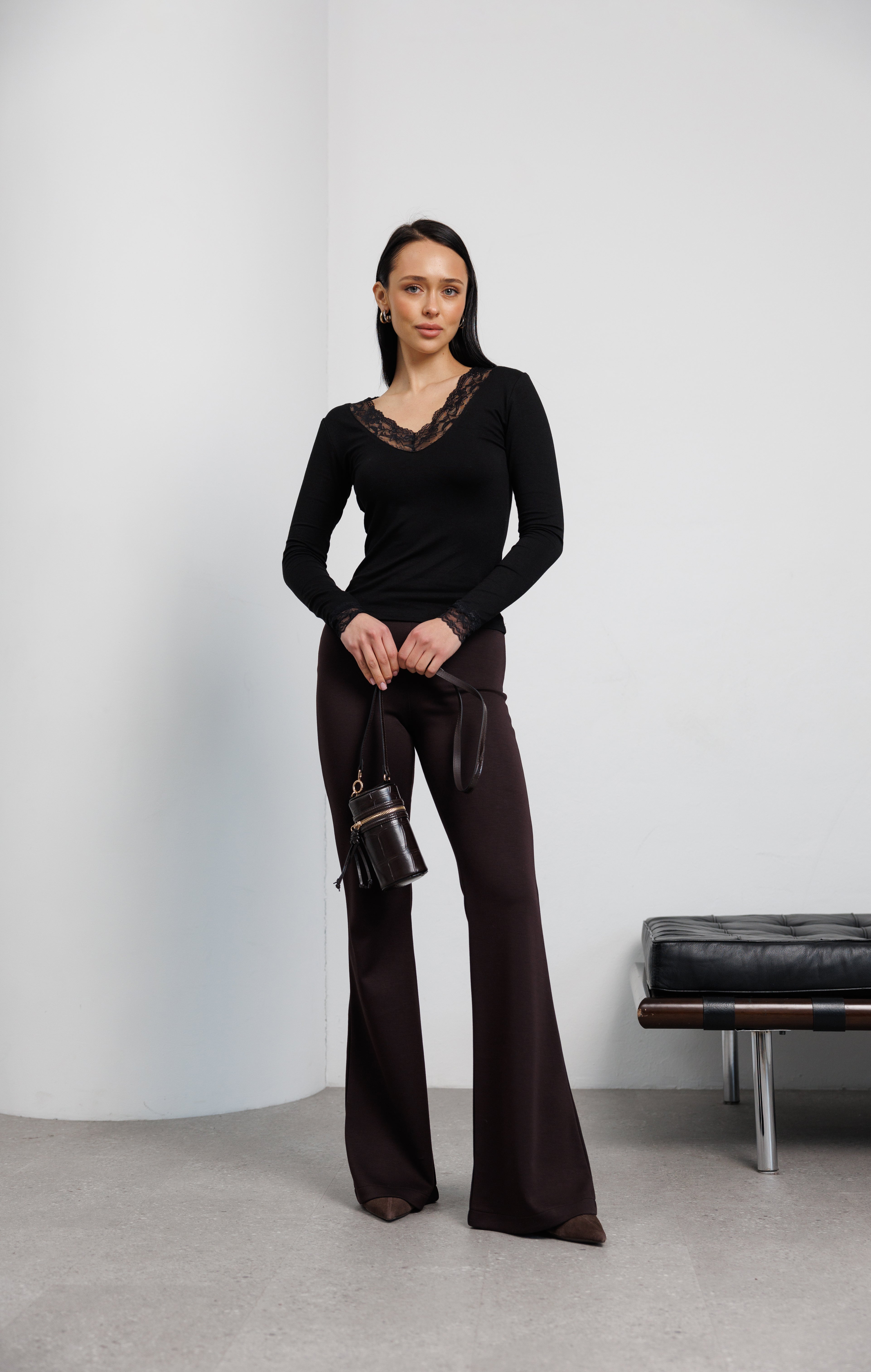 Лонг «MUSE» чорний