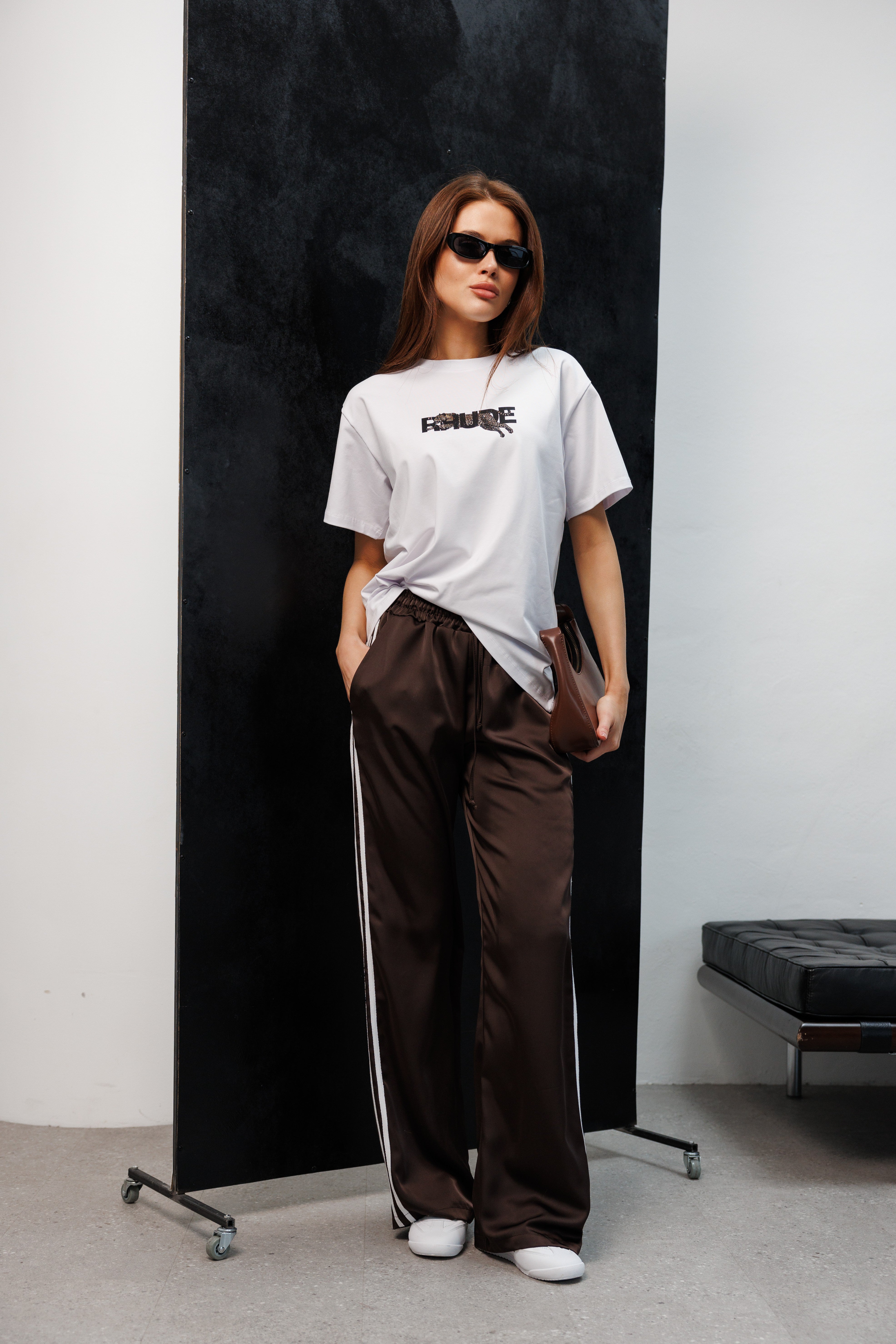 Футболка з принтом RHUDE
