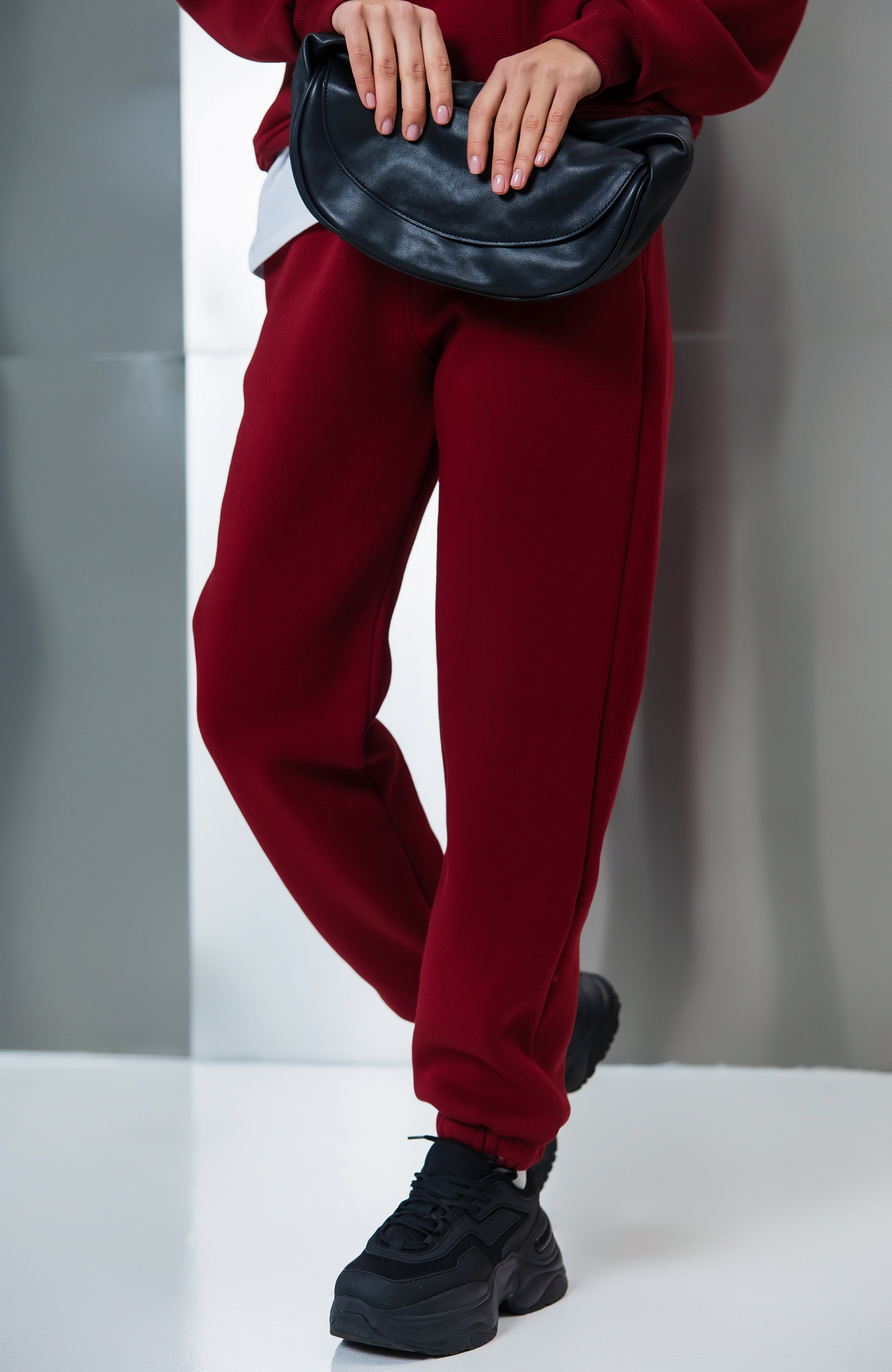 Теплий Zip-костюм 2025/26ʼ бордо